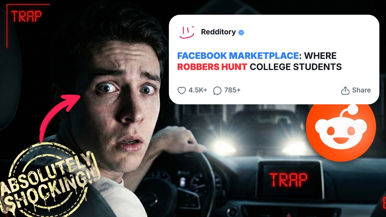 FACEBOOK MARKETPLACE PREDATOR TRIED TO ROB ME - I SAW THE SECOND GUY HIDING IN THE GARAGE