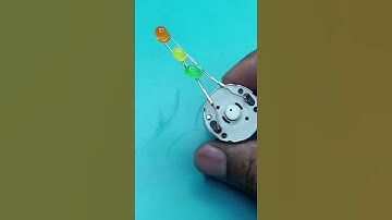 Running light without Arduino#arduinoproject #science #led