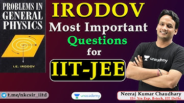 Irodov Most Important Questions For IIT JEE | IE Irodov Selected Problem | IIT-JEE | NKC Sir