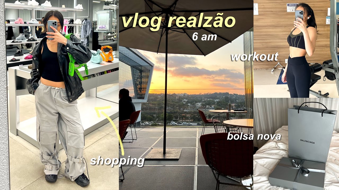 PASSE O DIA COMIGO ♡ rotina 6am, shopping & recebidos