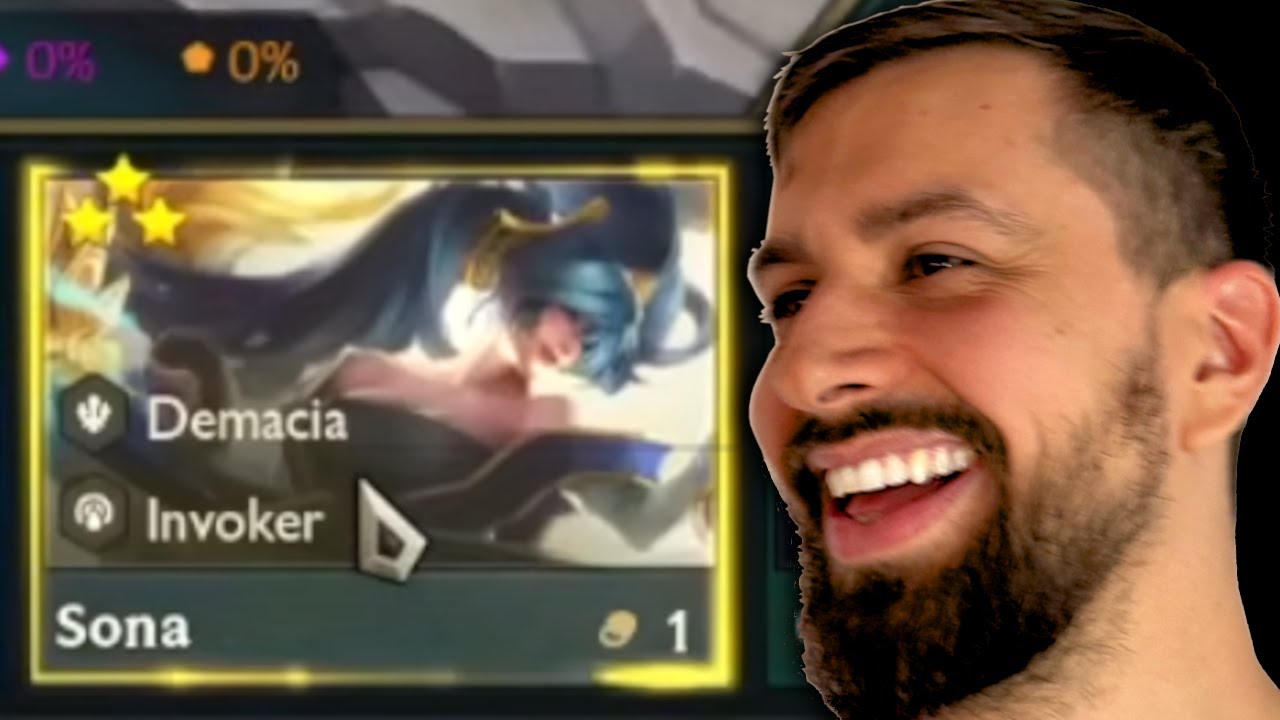 I started the game with 7 Sonas so I rolled down on Lvl 3. It worked.