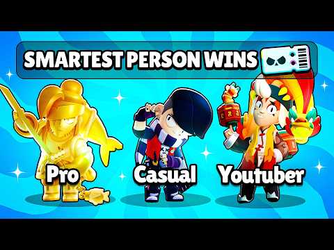 A Brawl Stars Quiz VS 1 Pro 1 YouTuber 1 Noob