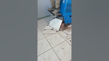 Ceramic tile removal #satisfying #asmr #asmrvideo #video #shortvideo #machine #2023 #reels #videos