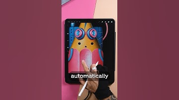 Procreate - Your finger smudges automatically? 🤯 #procreatetutorials #procreatebrushes #procreate