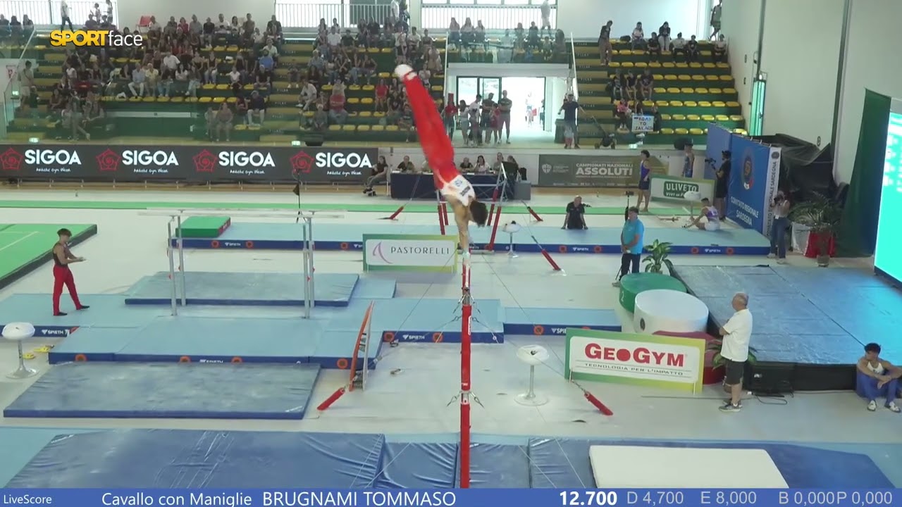 Nicolo Mozzato. 2025 Italian Championships. AA. HB