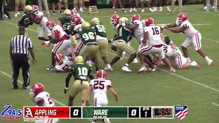 APPLING COUNTY AT WARE COUNTY