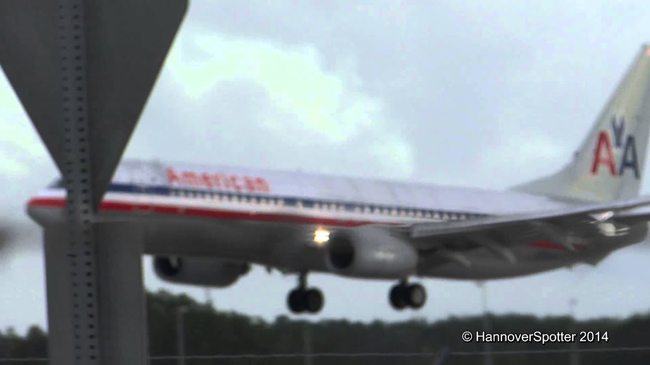 American Airlines B737800 landing Fort Myers Airport YouTube