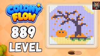 Colony flow Level 889 Walkthrough Solution