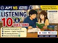 🎧 JLPT N5 Listening Practice — 10 Questions