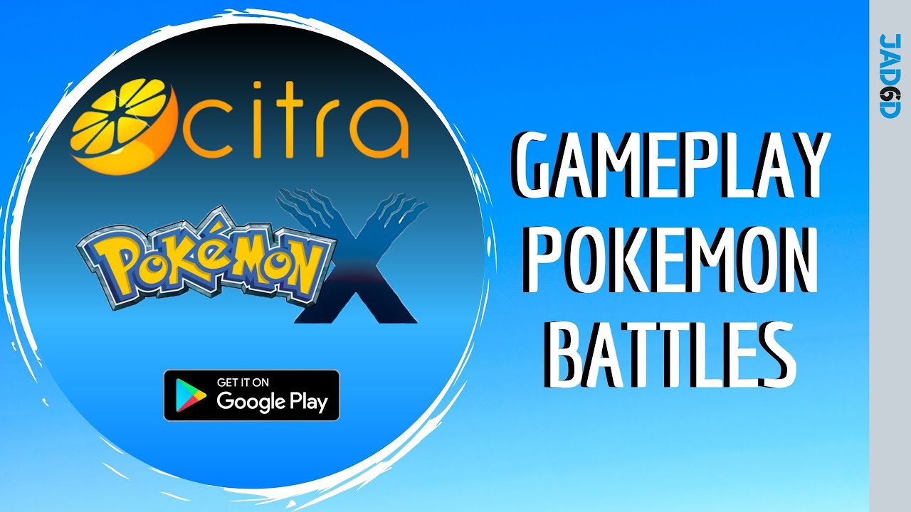 Pokemon X Citra for Android Gameplay POKEMON Battles YouTube