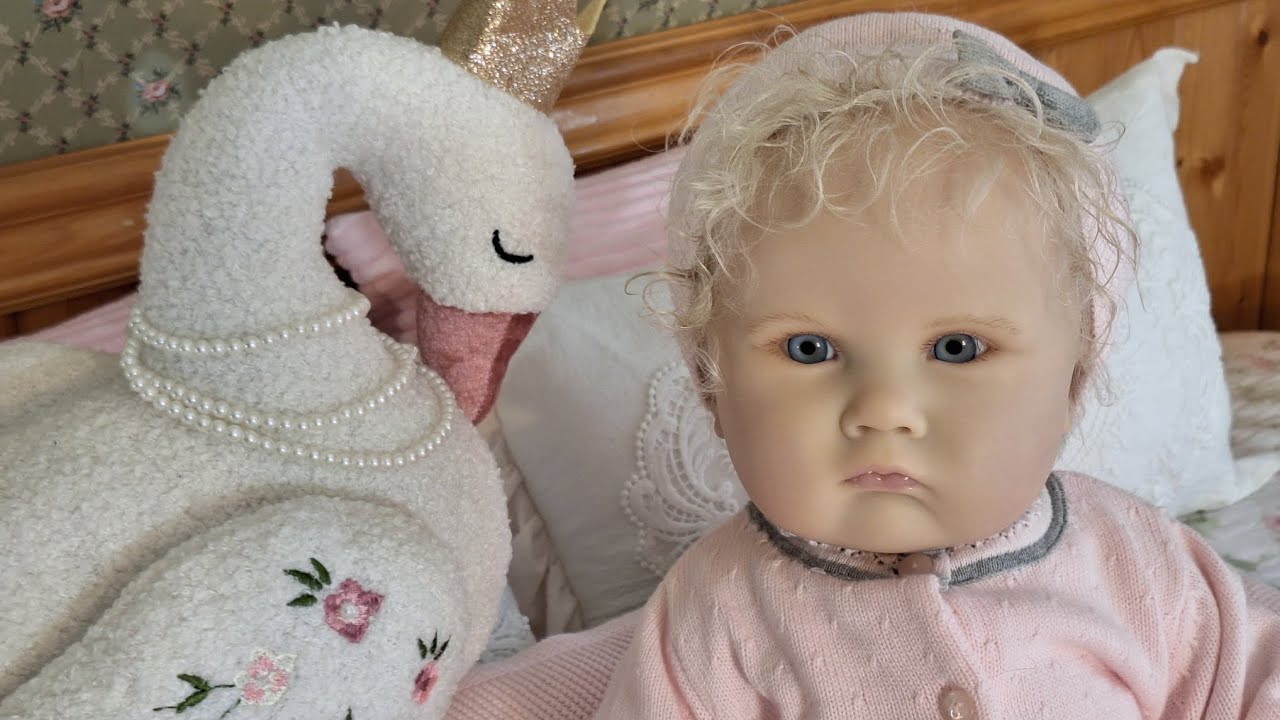 Потрясающая кукла-младенец/миниатюрная свинка, красивый наряд! И всякое безумие!