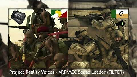 Project Reality Voices - ARF/MEC SquadLeader FILTER
