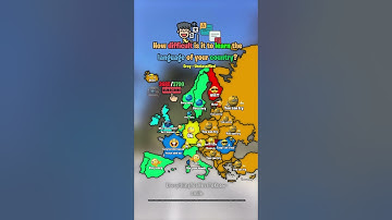How difficult is it to learn the language of your country?👀🌎 #shorts #map #europe #geography