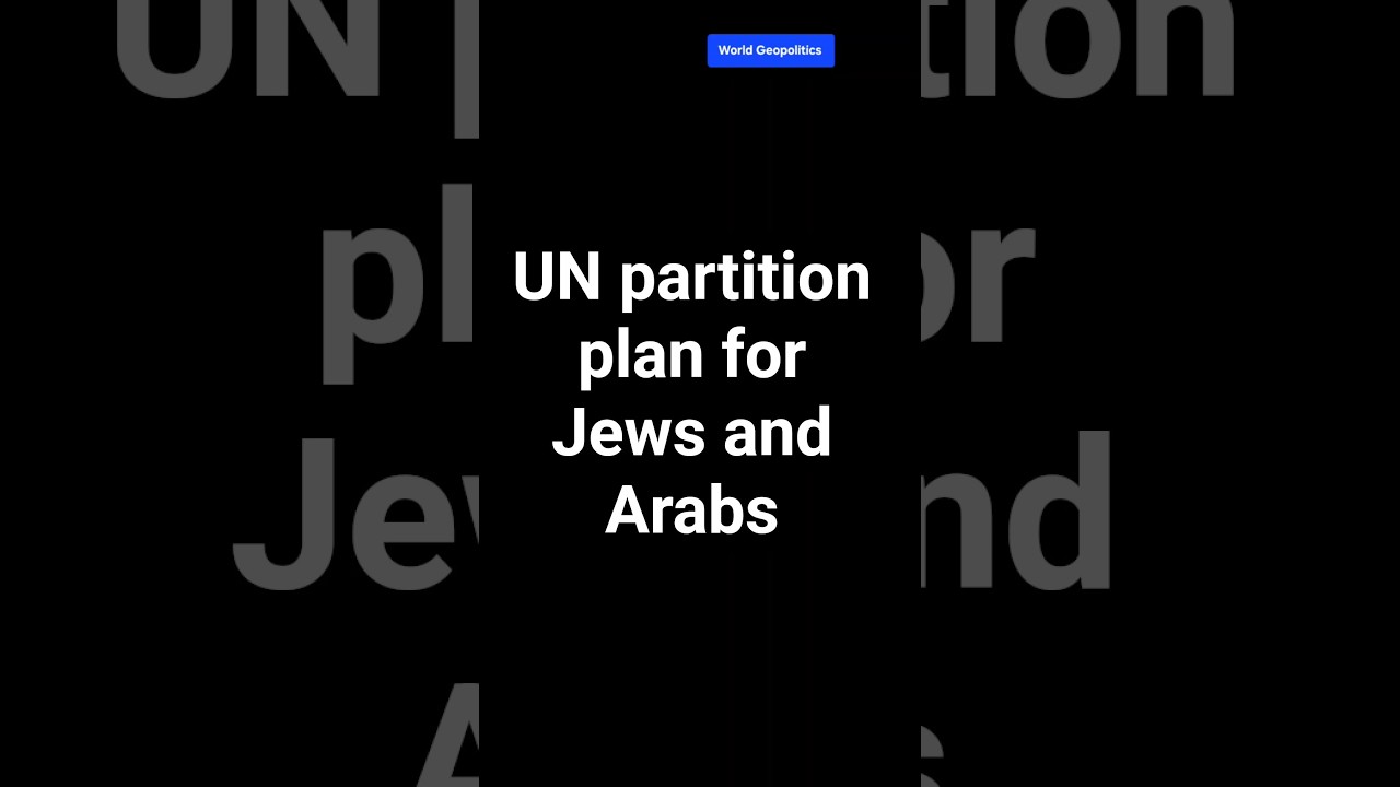 1947: The Map That Changed the Middle East