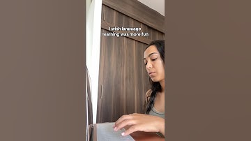 This is the most fun way to learn a new language. You have to try it! 🥳 #languagefun #languagetips
