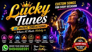 🎵 Lucky Tunes AI Music Creations | Custom Songs for Every Occasion | Birthday, Love, Promo Songs