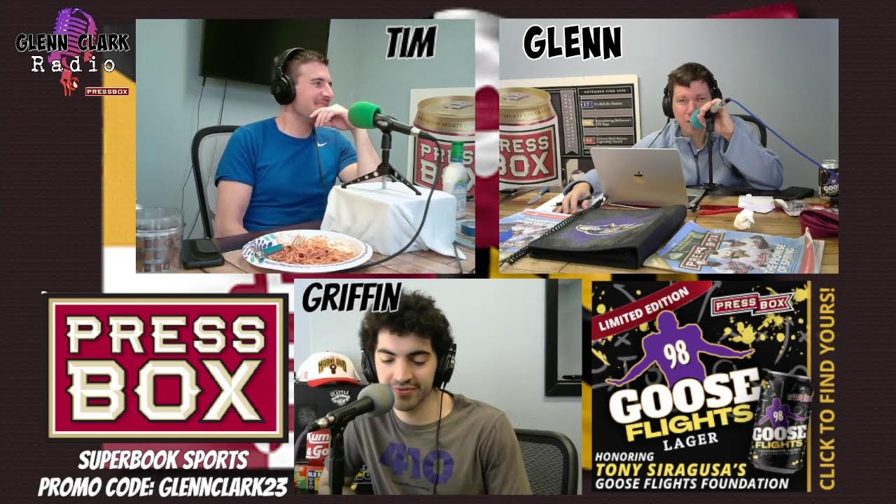 Glenn clark radio march 14 2024 lance zierlein tarheeb still tim
