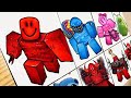 Drawing Forsaken : ALL cOOlKidd Pr3ttyPr1ncess, Milestones 4, Cupcakes (ROBLOX)