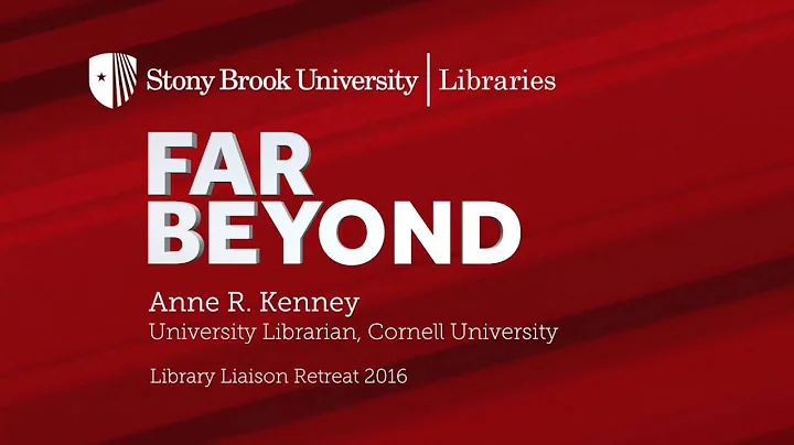 Anne R. Kenney at SBU Libraries Liaison Retreat 2016