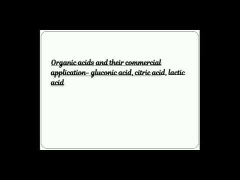 Gluconic acid.. Microbial synthesis and application