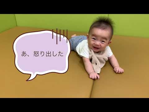 生後7カ月の赤ちゃん ずりばい始めました！
