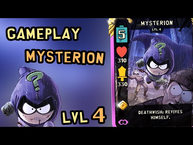 Gameplay Mysterion Level 4 | South Park Phone Destroyer class=