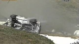 Rfsc096 Nascar Winston Cup Ken Schrader Flips At Sears Point Usa 1999