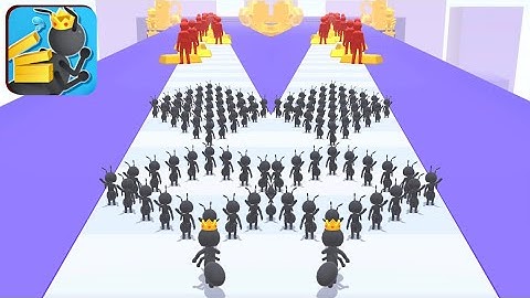 Tiny Run 🐜🐜🐜- All Levels Gameplay Walkthrough Android, iOS NEW UPDATE