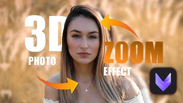 How to add 3D zoom effect to photos in VivaCut/Video editing with mobile