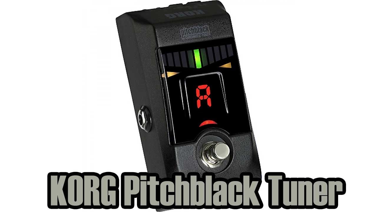 Обзор: Педаль-тюнер для гитары KORG Pitchblack