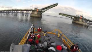 Sampling the Young's Bay Estuary in the Columbia River