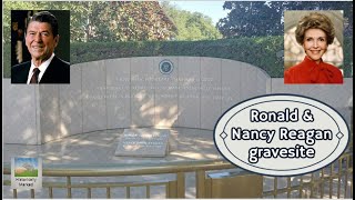 Gravesite of Ronald \& Nancy Reagan