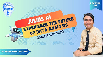 Julius AI | Experience Future of Data Analysis | Graphs & Charts | Lecture 418 | Dr. Muhammad Naveed