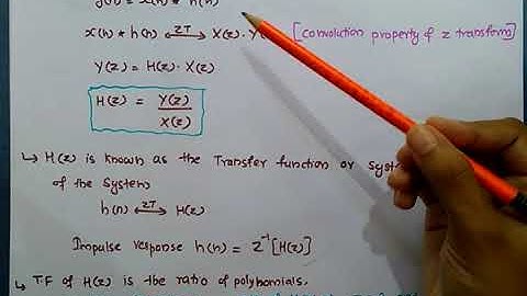 EC202 Signals and Systems_Mod 6_Analysis of DT-LTI System using Z-transform