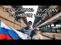 Have you ever seen anything like this russian lumber yard everything is different here