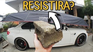 SOMBRILLA PARA AUTO | PRUEBA CON EL BMW M3 | Lanmodo Automatic Car Tent