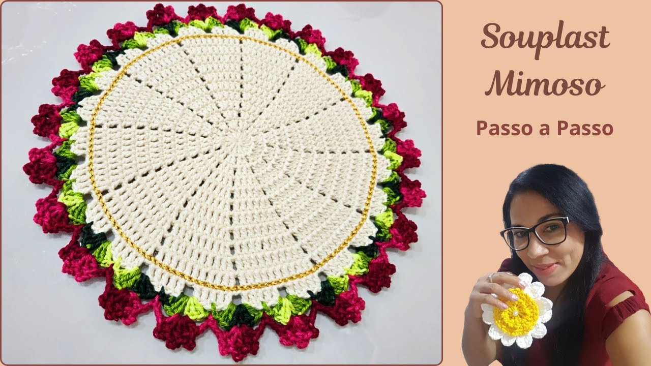 Souplast De Crochê Mimoso - Passo a Passo - Alvenir Svagera
