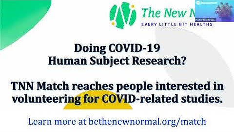 CCTS Research Summit: Innovative COVID-19 Pilot Research