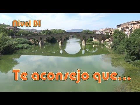 Te aconsejo que...