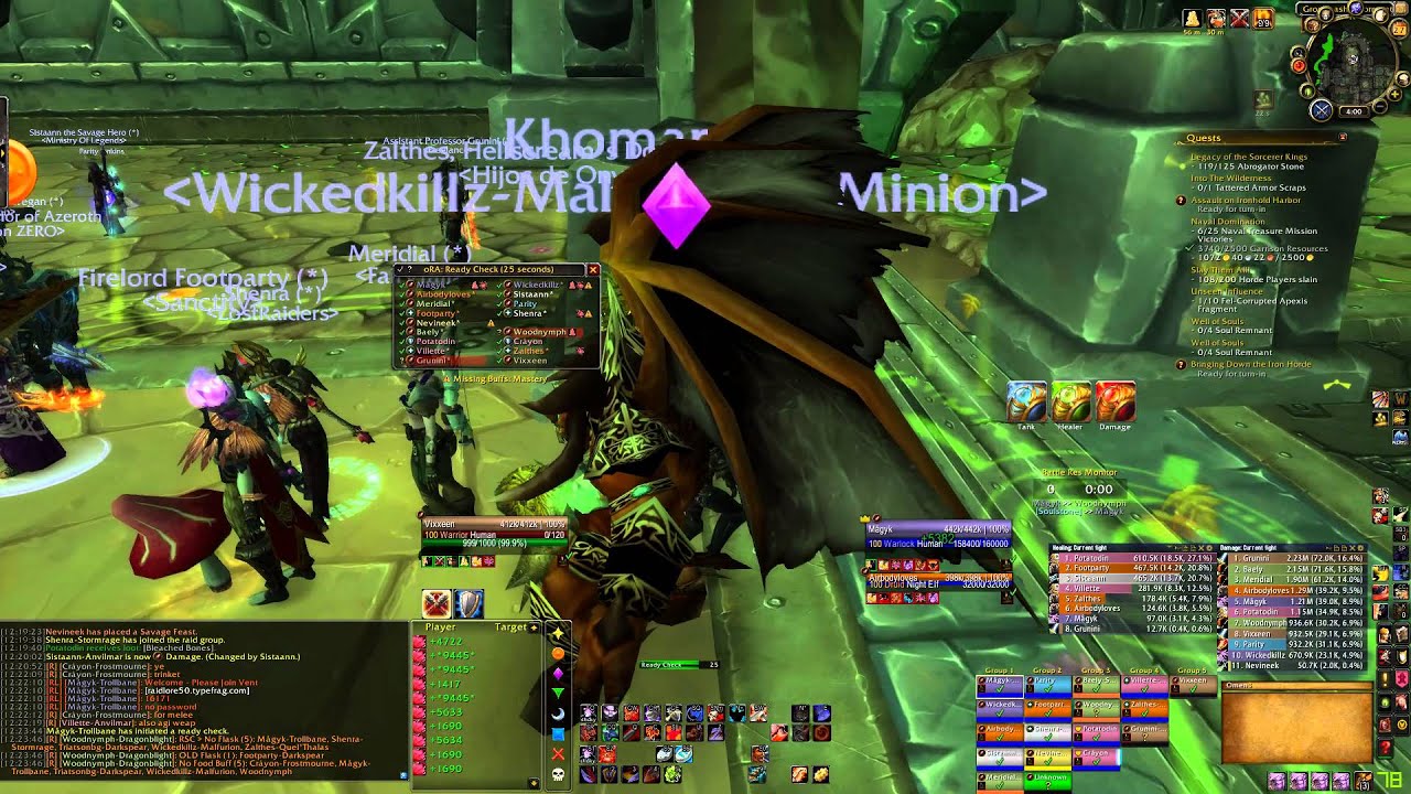 Nerf Girls Please - OC Frostmourne - nice guy raid leader