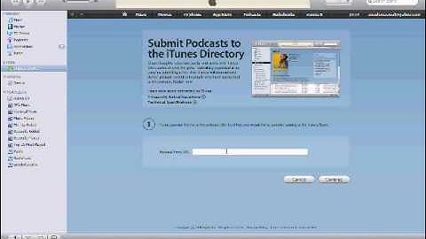 How to Create and Upload an RSS feed to itunes.wmv