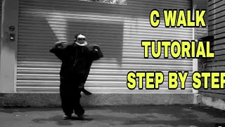 HOW TO DOING C WALK FOR BEGINNER'S C WALK TUTORIAL (JV DANCE TUTORIAL)