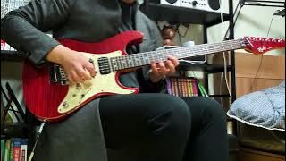 Poppin'Party - Mirai Train (guitar cover) [BanG Dream! season 3 episode 13 inserted song]