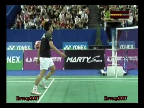 Lin Dan, Taufik Hidayat 2009 French Super Series Part 4/4