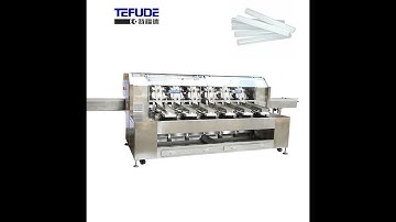 Hot melt glue stick adhesive counting bagging machine stick packing machine