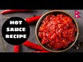 How To Make Hot Sauce/Chili Sauce At Home || पिरो अचार || Restarunt Style|F&B Nepal Ft.pradeep karki