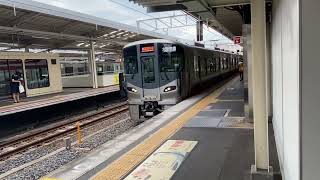 阪和線225系5100番台直通快速西九条・大阪方面行き　　和歌山発車！