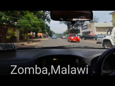 A drive through the old capital city of Malawi(Zomba).December,2021.