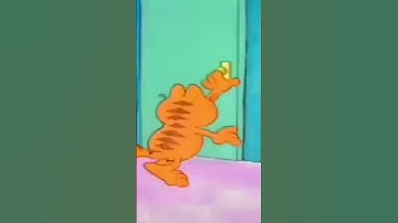 Garfield Answers The Door #garfield #funny #eggman #sonicprime   #garfieldandfriends #clown