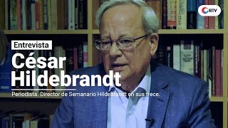 César Hildebrandt: “El horizonte en el Perú debería ser el cambio de la Constitución”